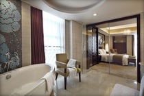 Chine-Beijing, Hotel Grand Gong Da Jian Guo