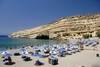 Plage - Crete de l'ouest a l'est