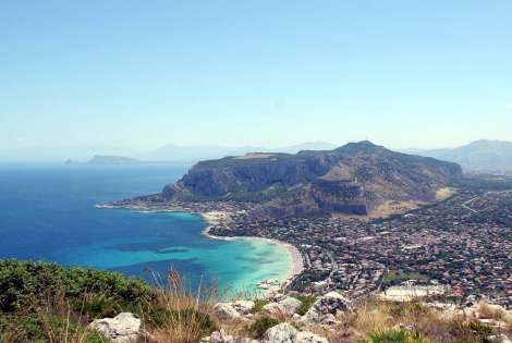 vue de la baie de Palerme