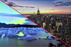 Islande-Reykjavik, Combiné hôtels Islande & New York