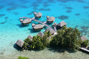 Polynesie Francaise-Papeete, Combiné hôtels Trois îles au Pearl et Sofitel : Tahiti, Moorea et Bora Bora