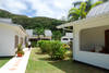 vue exterieur des villas au Britannia - Corail