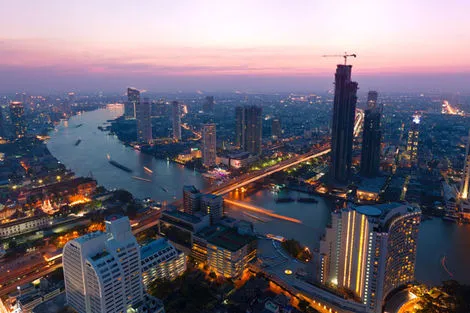Voyage Thailande, Combiné Bangkok : Combiné circuit et hôtel - Trésors du Siam 3* et farniente à Phuket Karon Phunaka Re...