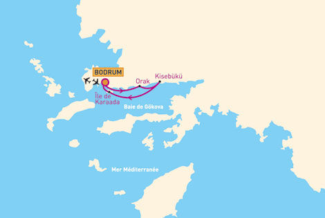 Voyage Turquie, Croisière Bodrum : Combiné croisière et hôtel Découverte et Séjour
