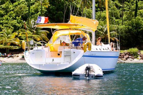 Voyage France Corse, Croisi�re�Ajaccio : Croisi�re � la voile en Corse - Voilier Cyclades 50.5 2D