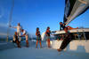 Ponton - A la voile Ile Maurice