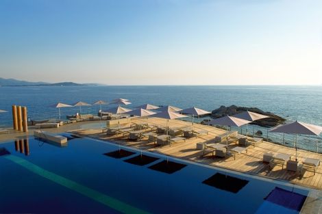 Piscine extérieure d'eau de mer chauffée - Sofitel Golfe d'Ajaccio France Corse - Porticcio