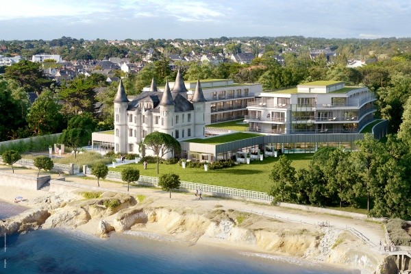 Hôtel Château Des Tourelles Relais Thalasso And Spa Pornichet France Cote Atlantique Partir Pas