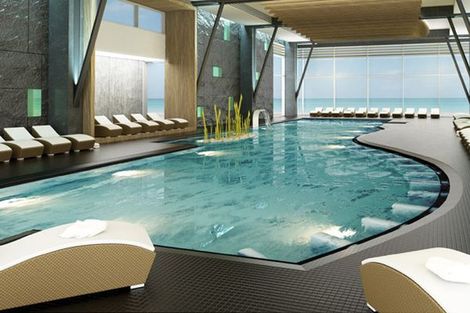Piscine du centre de thalassothérapie - Les Bains de Cabourg France Normandie - Cabourg