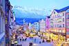Innsbruck sous la neige