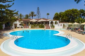 Canaries-Grande Canarie, Hôtel Bungalows Parque Paraiso I
