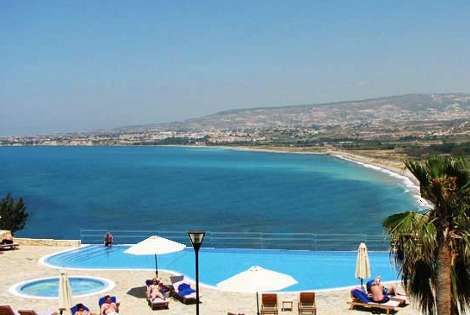 Vue mer depuis la piscine - Theo Sunset Bay