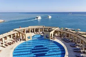 Egypte-Hurghada, Hôtel Three Corners Ocean View