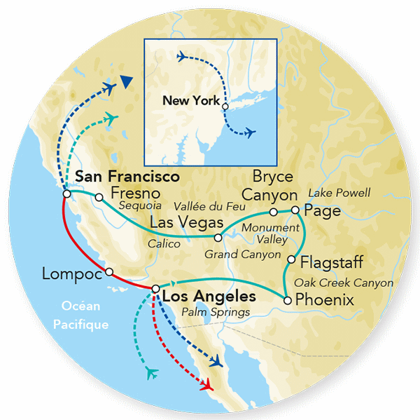 Circuit Splendeurs De L Ouest Des Usa Extension New York Manhattan