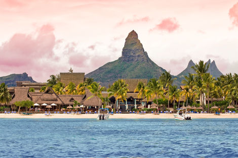 Vue depuis le lagon - Sofitel Imperial