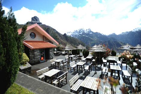 Terrasse de l'hotel - Encumeada