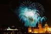 Feux d'artifice pour la Nouvelle Année