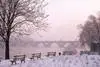 Prague sous la neige