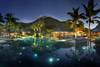 Piscine vue de nuit - Labriz Silhouette