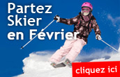 skiez en février