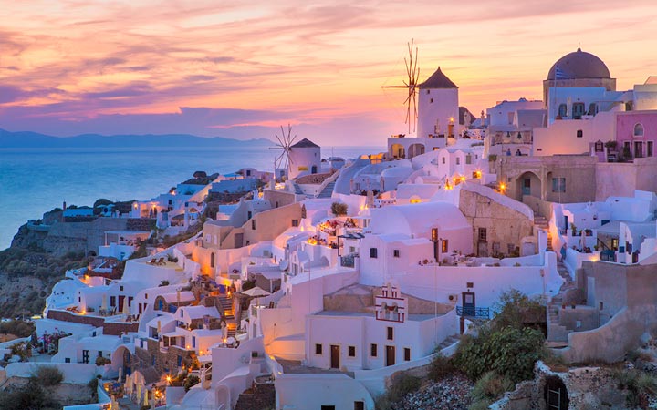 Photo escale mykonos grece