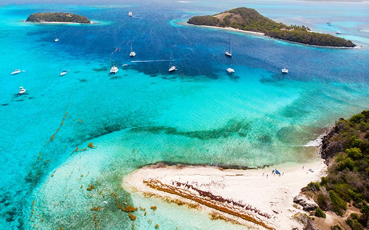 Photo escale tobago cays saint vincent et les grenadines