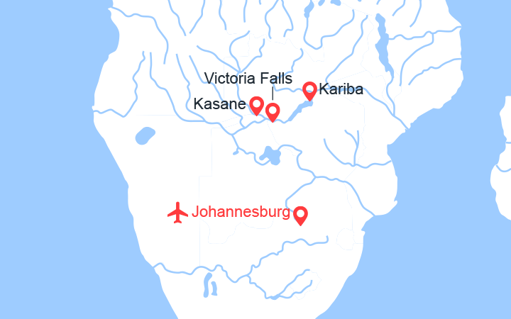 Carte itinéraire croisière l afrique australe experience inedite aux confins du monde 11z