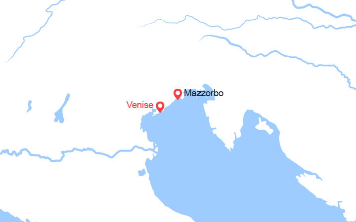 Carte itinéraire croisière venise classique et confidentielle vsx_pp