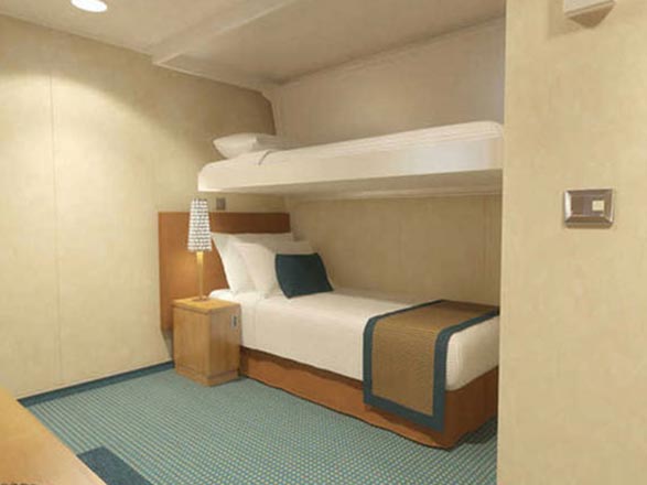 Cabina interna Carnival Horizon