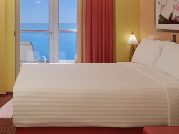 Cabina con balcone Carnival Luminosa