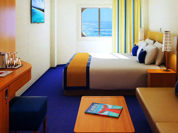 Cabina esterna Carnival Vista
