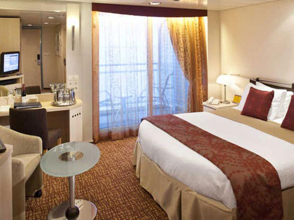 Cabina con balcone Celebrity Eclipse