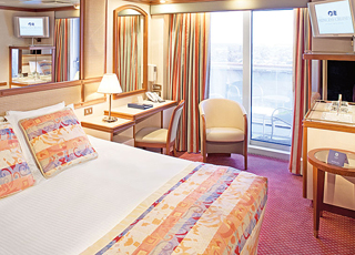 Cabina con balcone Coral Princess
