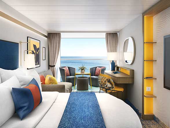 Cabina con balcone