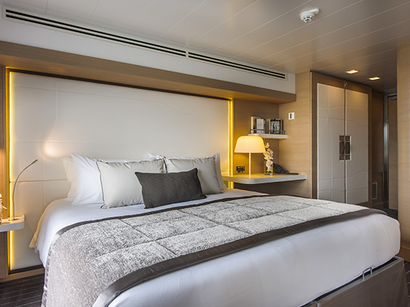 Cabina con balcone