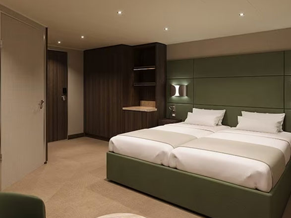 Cabina Yacht club interna MSC Magnifica