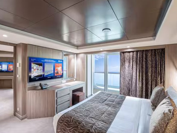 Cabina Yacht club royal con balcone MSC Virtuosa