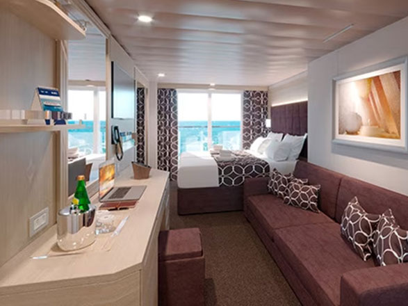 Camarote con balc&oacute;n MSC World America
