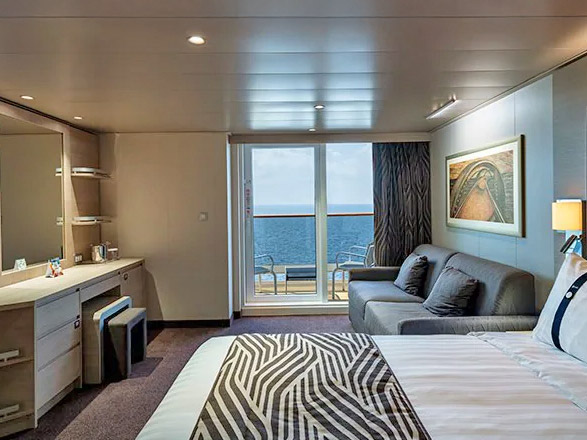 Cabina con balcone MSC World Asia