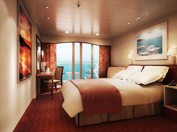 Cabina con balcone Norwegian Spirit