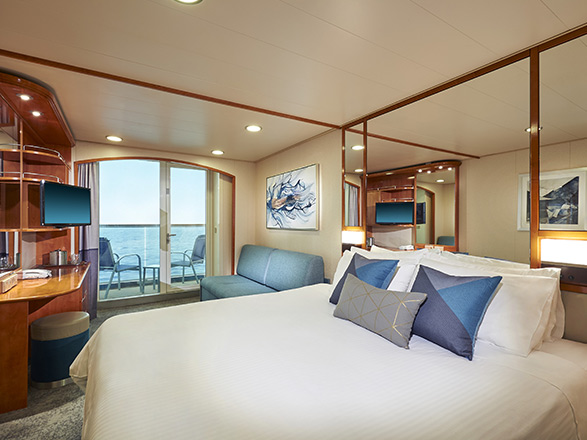 Cabina con balcone Norwegian Sun