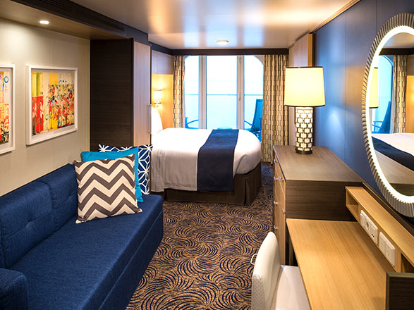 Cabina con balcone Quantum of the seas