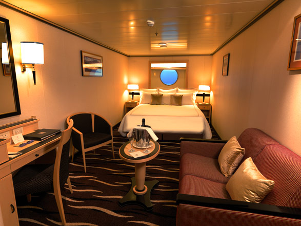 Camarote exterior Queen Mary 2
