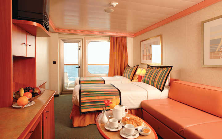 Cabina Cabina con balcone