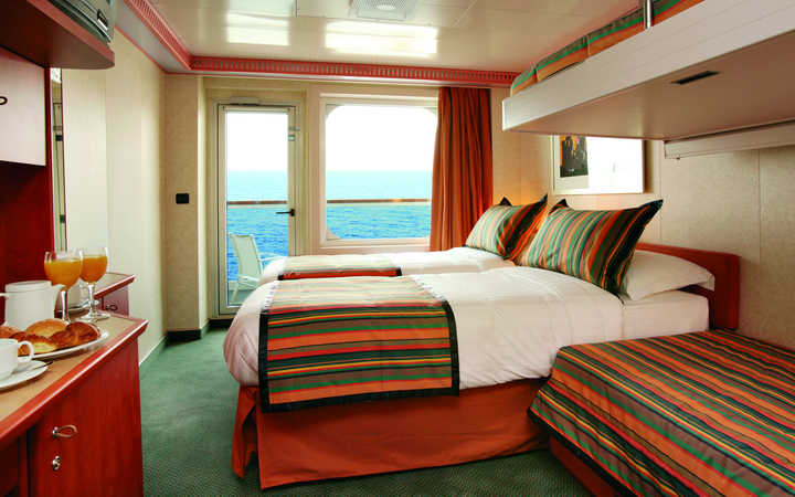 Cabina Cabina con balcone