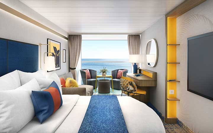Cabina Cabina con balcone