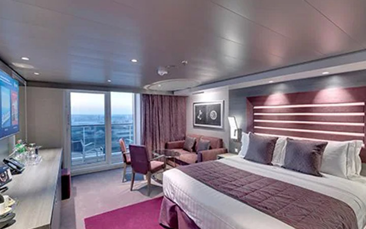 Cabina Cabina Yacht club deluxe con balcone