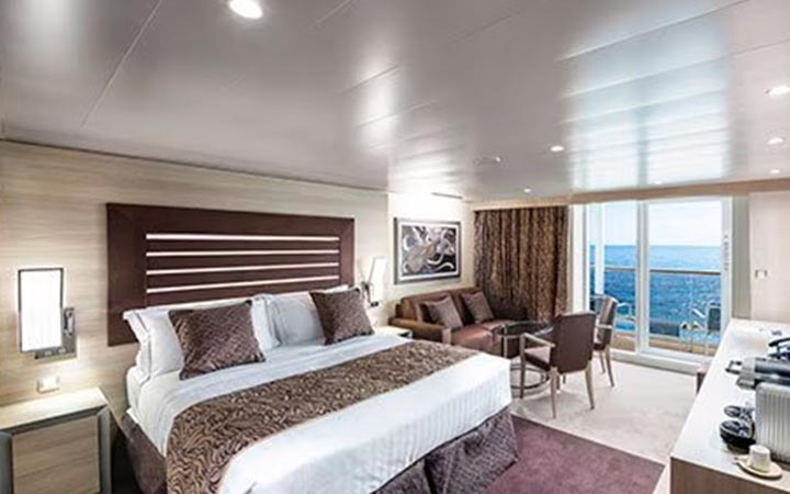 Cabina Cabina Yacht club deluxe con balcone