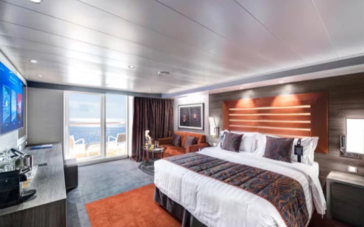 Cabina Cabina Yacht club deluxe con balcone