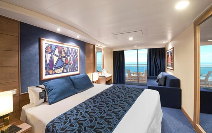Cabina Cabina con balcone